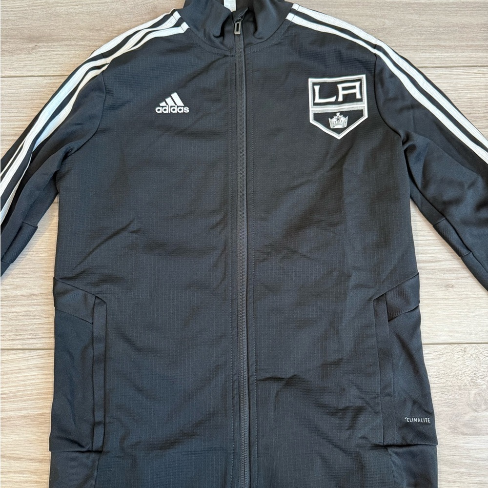 Adidas Black and White Women’s Matching Track Jacket & Pants